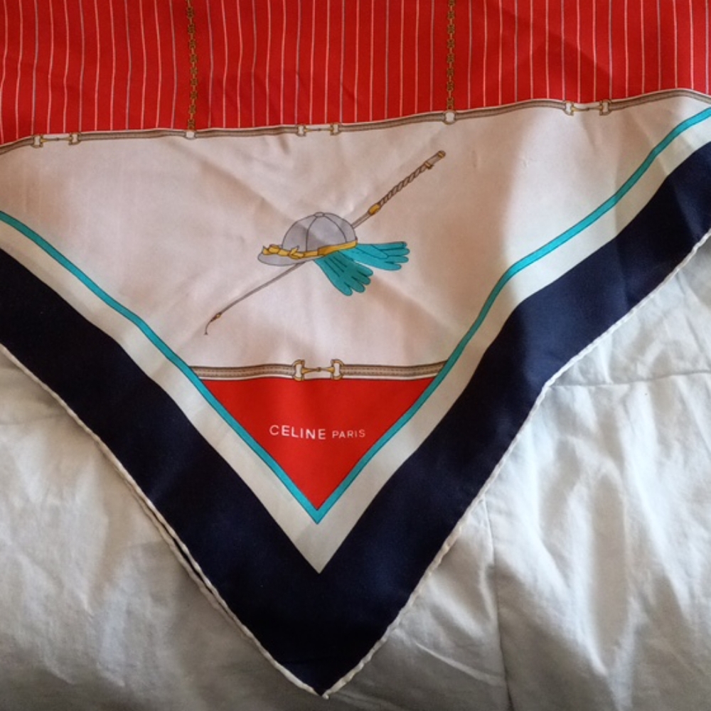 Celine Paris Equestrian    scarf